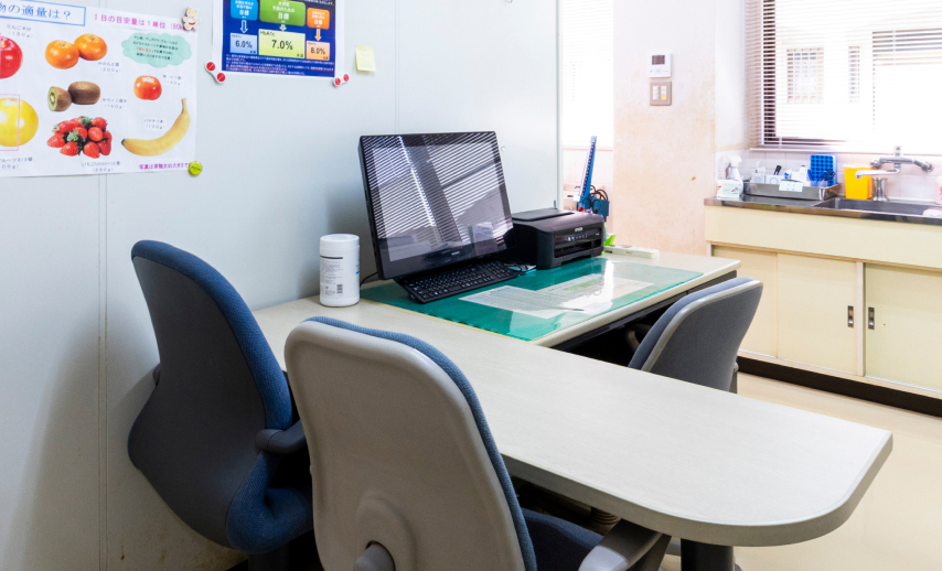 管理栄養士による「マンツーマン」の生活食事指導